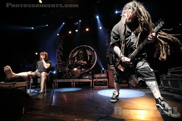 NAPALM DEATH - 2023-02-26 - PARIS - La Machine (du Moulin Rouge) - Mark Andrew Greenway - Danny Herrera - John Cooke